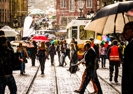 Das bischen Regen ...